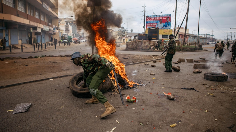 Kenya protest