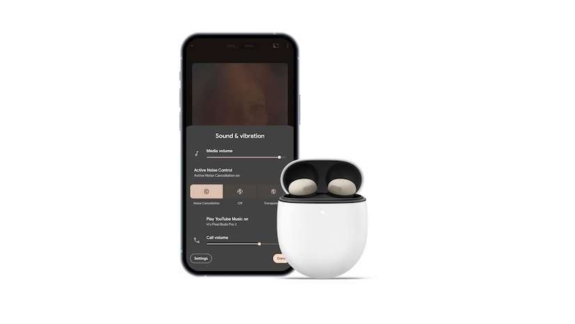 Noise Control option for Pixel Buds Pro 2 in Android 14