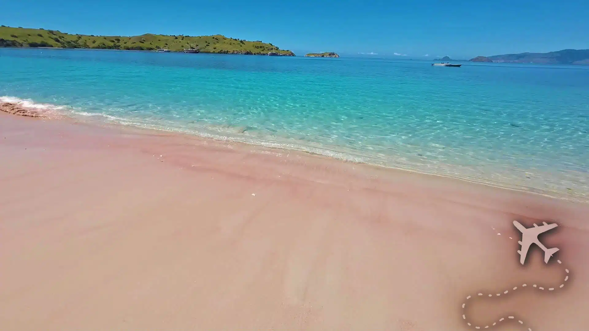 Pink Sand Beach in Komodo National Park