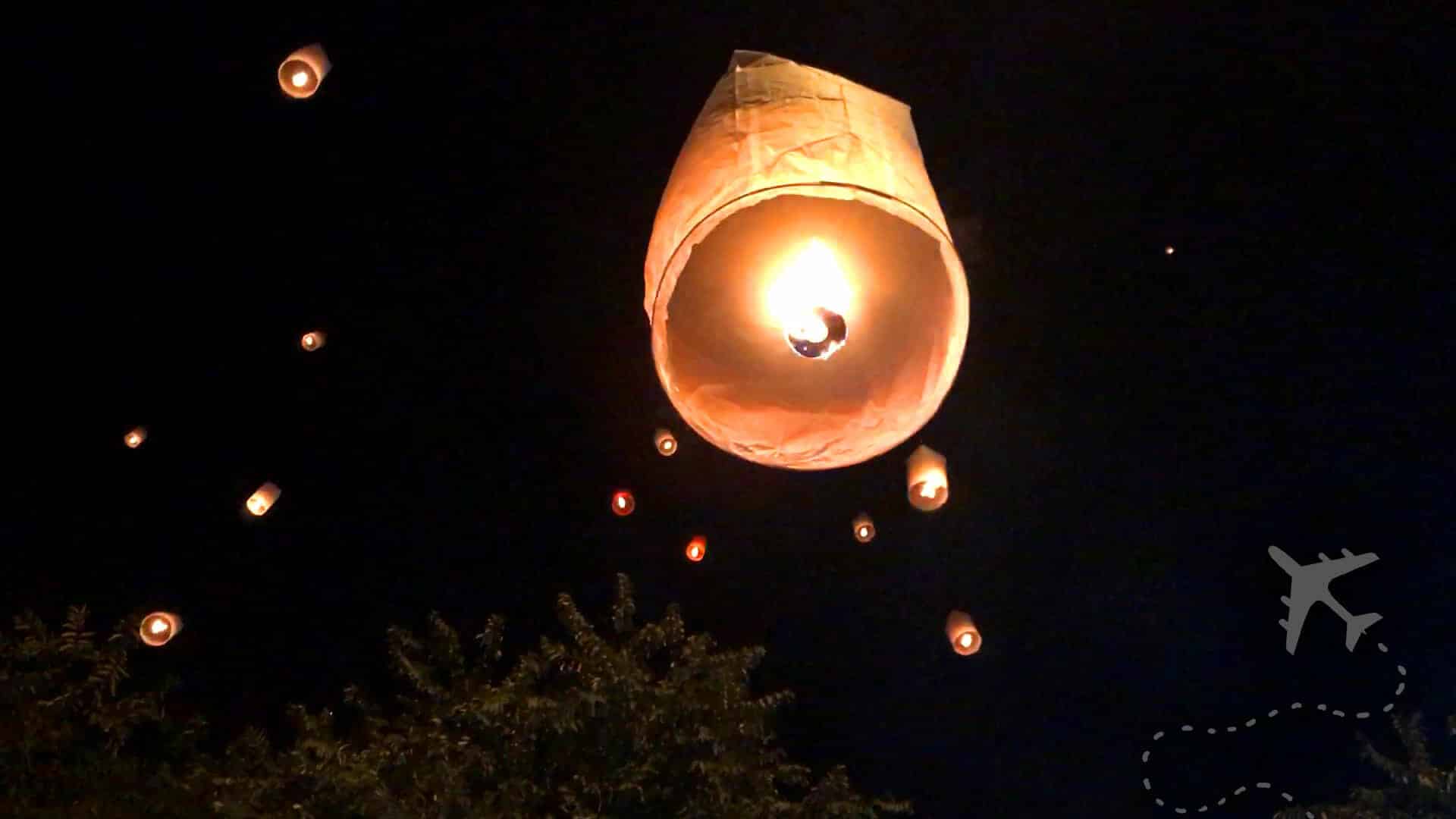 Thailand's incredible sky lantern festival