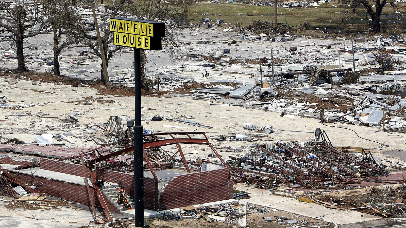 How Waffle House helps Southerners — and FEMA — judge a storm's severity